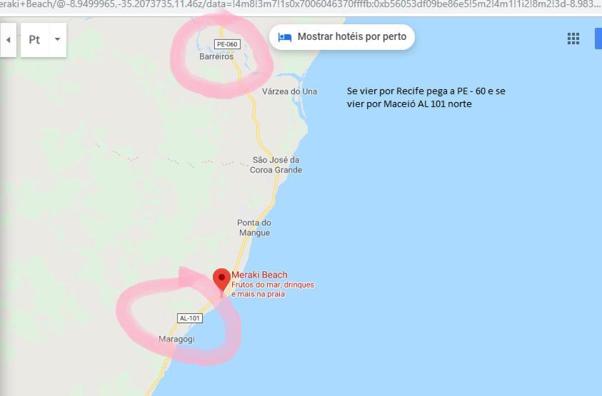 Pousada Meraki Beach Марагоджи Екстериор снимка